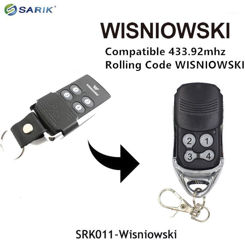 

Remote Controlers Wisniowski Garage Door Control 433.92 MHz Rolling Code Key Chain Gate1