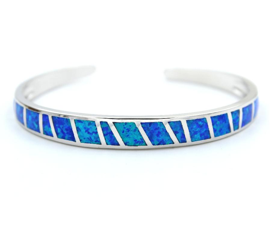 

2020 Special Blue Fire Opal Bracelet for Women