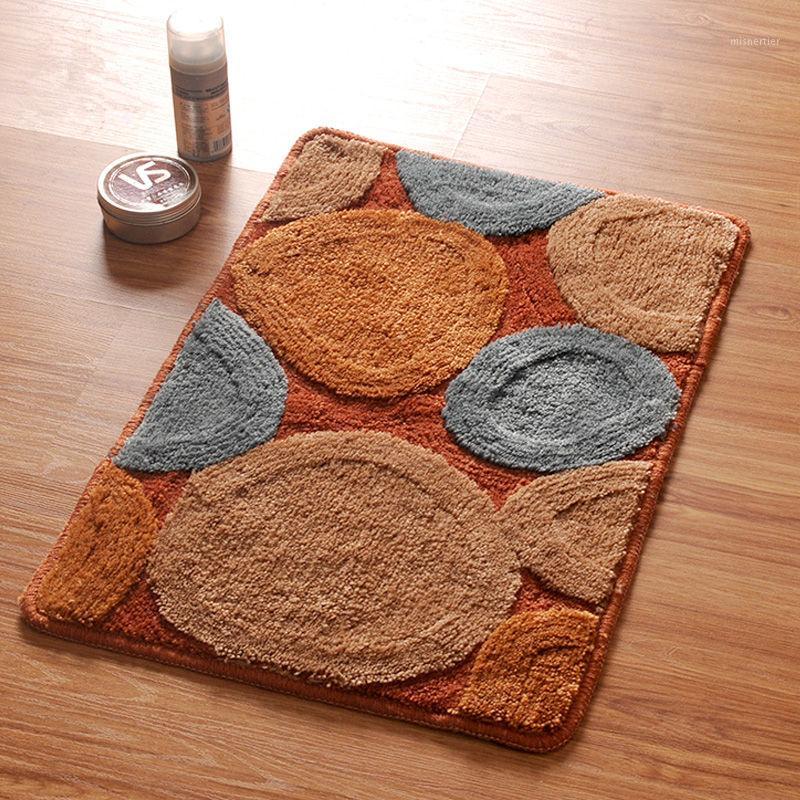 

Stone Pattern Bathroom Carpet Bath Mat Home Living Room Bedroom Rug Door Way Feet Mats Cheap Floor Carpet Home & Kitchen q1