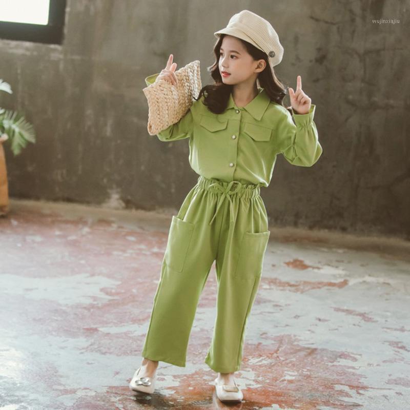 

Keelorn Toddler Girls Casual Clothing Sets 2PCS Solid T-shirt and Casual Pants Outfits Kids Girls Autumn Fashion Bowtie Suits1, Ah3518red