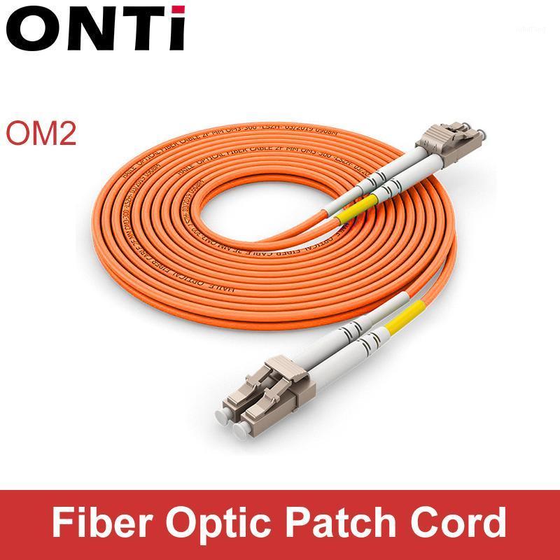 

ONTi 1000Mbps Multimode LC-LC fiber patch cord Fiber Patch Cable UPC LC-ST MM Optical jumper Duplex OM2 3m 10m 30m1