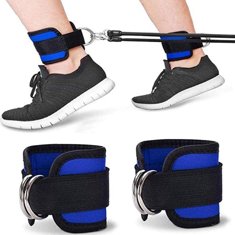 

Fitness Resistance Bands Ankle Straps Neoprene Padded Ankle Cuffs For Cable Machines Leg Gym Workout