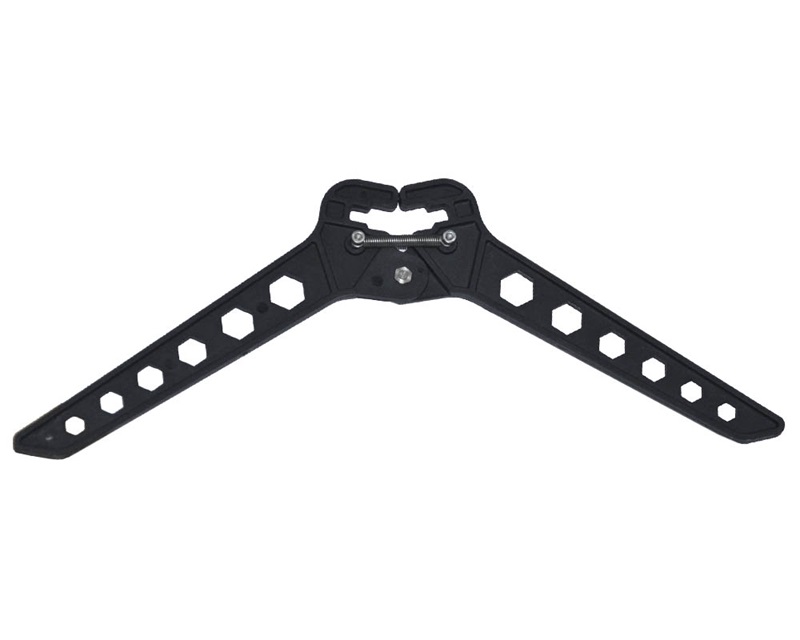 

New Spring-loaded Hunting Archery Kick Bow Stand Holder For Compound Recurve BowTraditional Bow Archery