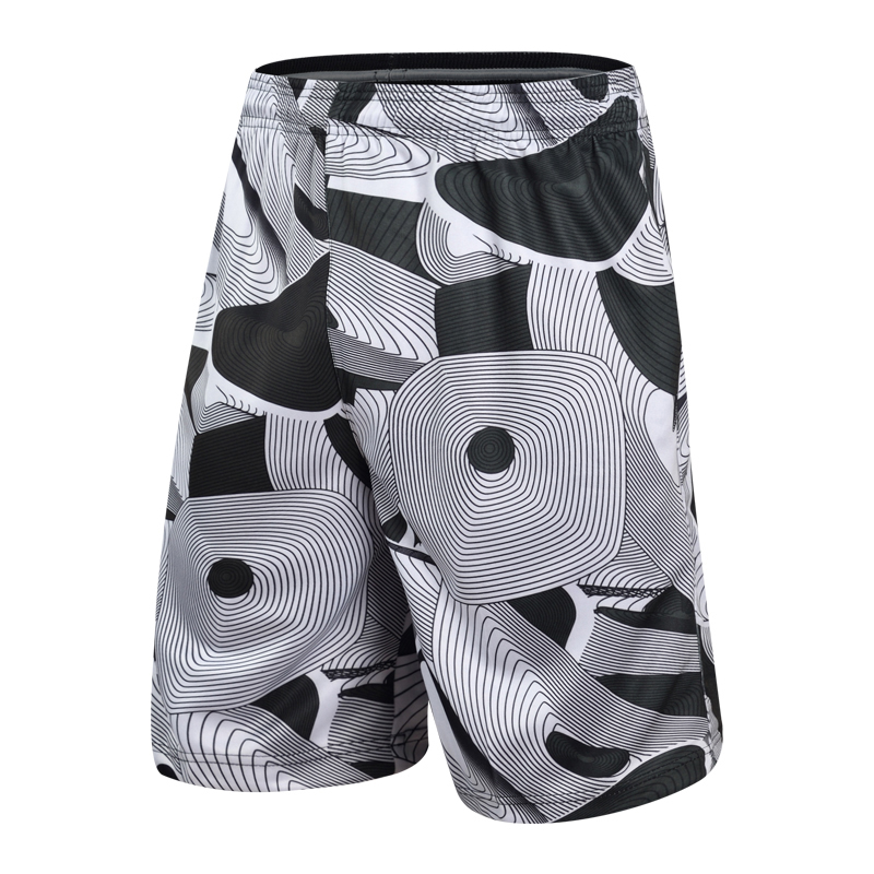 

2020 New Summer Shorts Men Running Knee Length Elastic Waist Pocket Feminino Sport Fitness Short Trouser Male Plus Size, Shorts 02