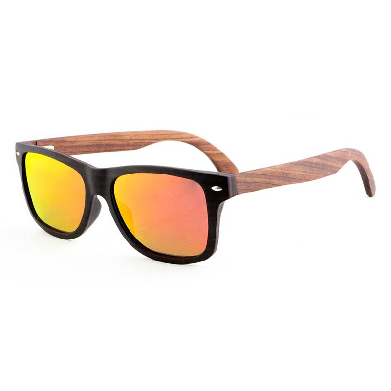 

Wenzhou Cat.3 Uv400 New Fashion Promotion Polarized Rectangle Frame Black Ebony Wooden Laminated Sunglasses