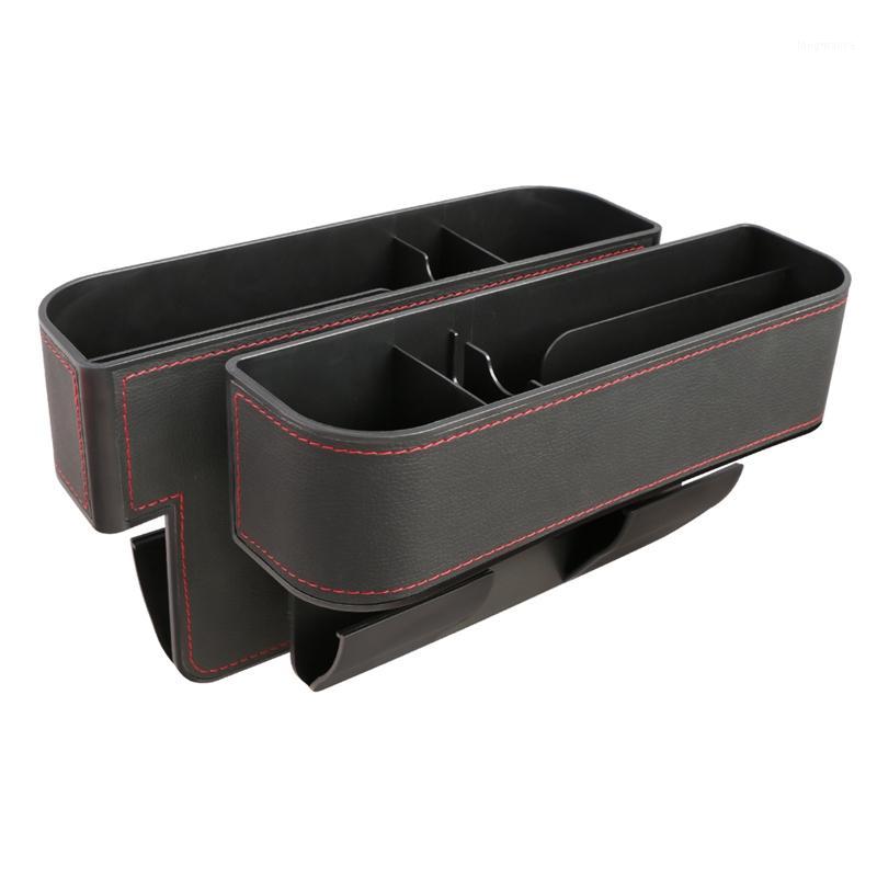 

Car Seat Seam Storage Box, Multi-Functional Slot Storage Box, Car Water Cup Holder, Built-in Box,2PCS1