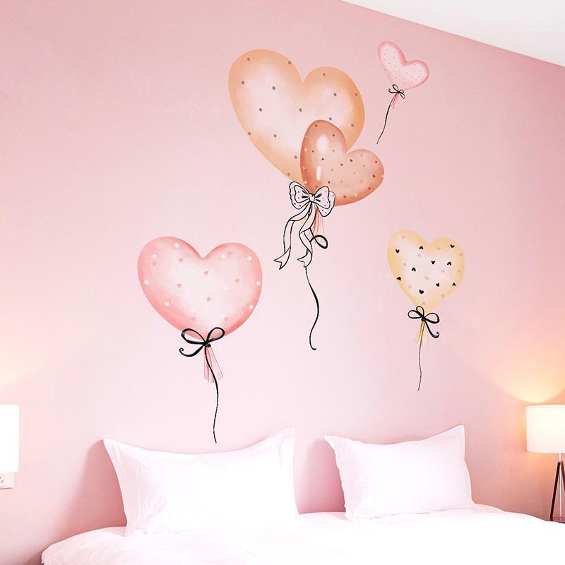 

shijuekongjian] Cartoon Balloons Wall Stickers DIY Children Mural Decals for Kids Rooms Baby Bedroom Nursery Home Decoration1
