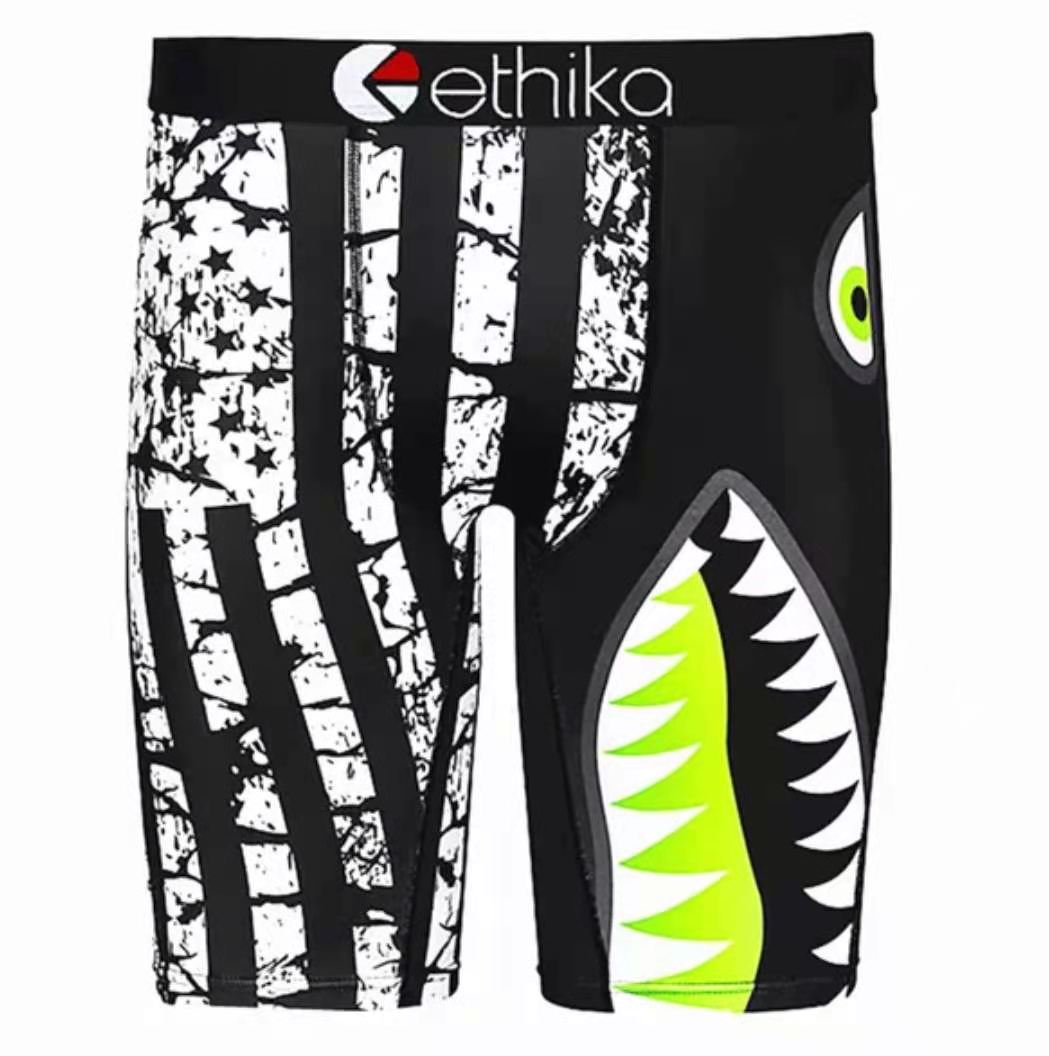 

New arrival Outfits men Ethika boxers Elastic men underwear sportswear fitness leggings boxers briefs 0048