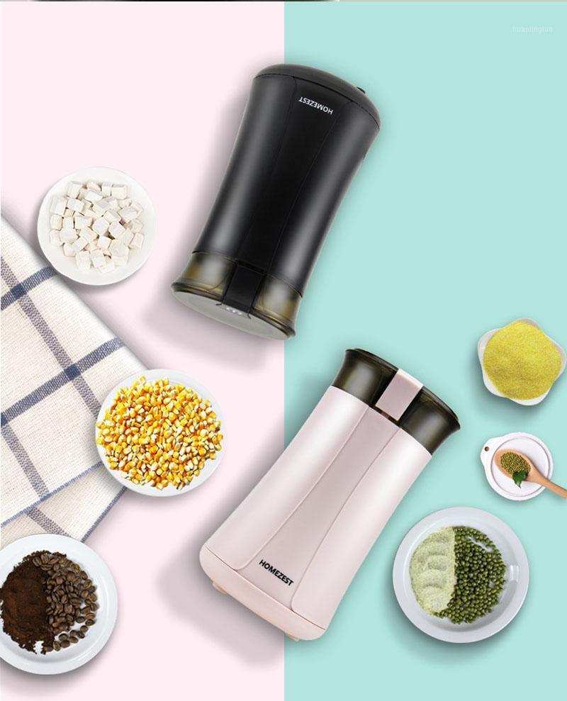 

HMT Small Electric Coffee Grinder 150W High Power Stainless Steel Portable Household Coffee Grining Machine1