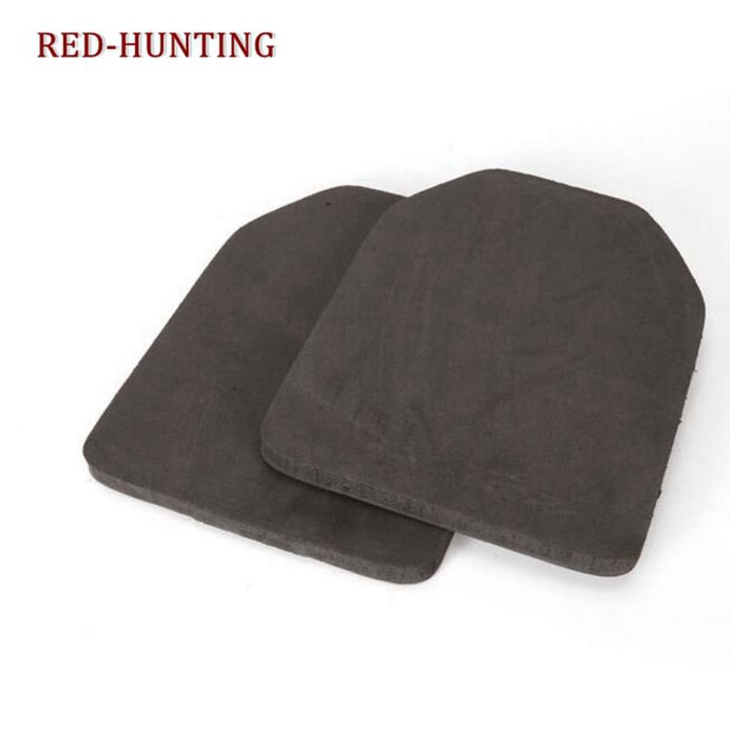 

2pcs Plates Outdoor Tactical Vest Inner Liner Foam Board Tactical Vests EVA Pad Resistant Dummy Ballistic Plate, Black