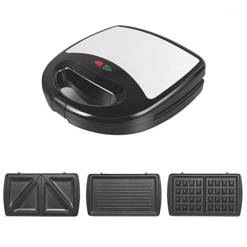 

3 in 1 Sandwich Press, Waffle and Steak Machine,750W Sandwich Toaster with 3 Detachable Non-Stick Plates EU Plug1