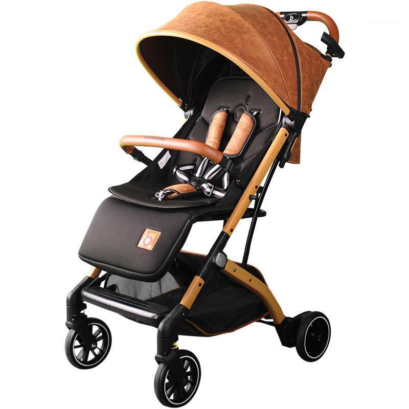 

2020 Baby stroller super light foldable baby stroller can sit on the easy lying umbrella car BB trolley on the plane 15 Kg1