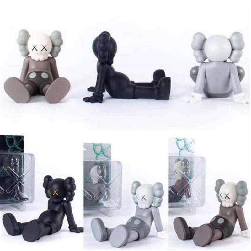 

HOT K A W S 13CM*17CM*13CM 0.8KG Originalfake Sitting position Companion Original Box Action Figure model decorations toys gift