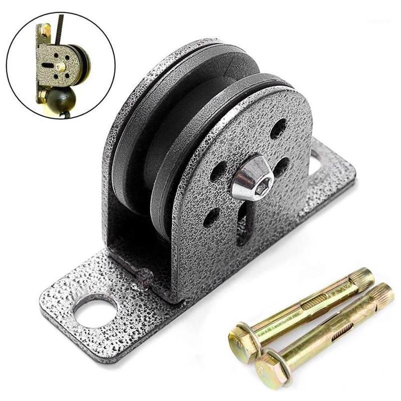 

Stainless Steel 300kg Pulley Bearing Wheel Deep U-grooved Wheel Silent Bearing Wire Rope Pulley Gym Fitness Accessories1