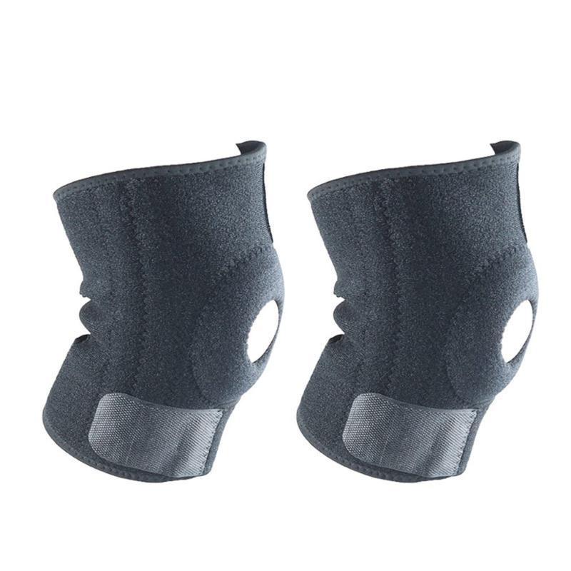 

Knee Protector Cycling Running Sports Knee-Pad Straps Adjustable Pressure Knee Support For Mountaineering Hiking Fitness, Normal