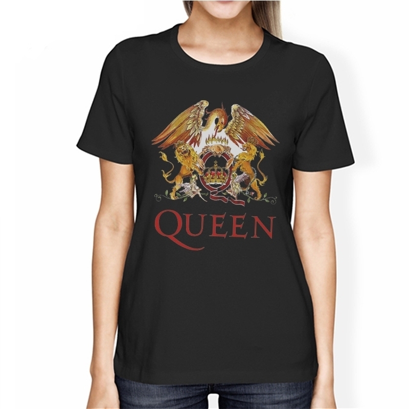 

Fashion Rock Band QUEEN Printed tshirt Men women t shirt Cotton Tops T-shirt streetwear Tee Shirt Men Casual t shirts Y200110, Dx-104
