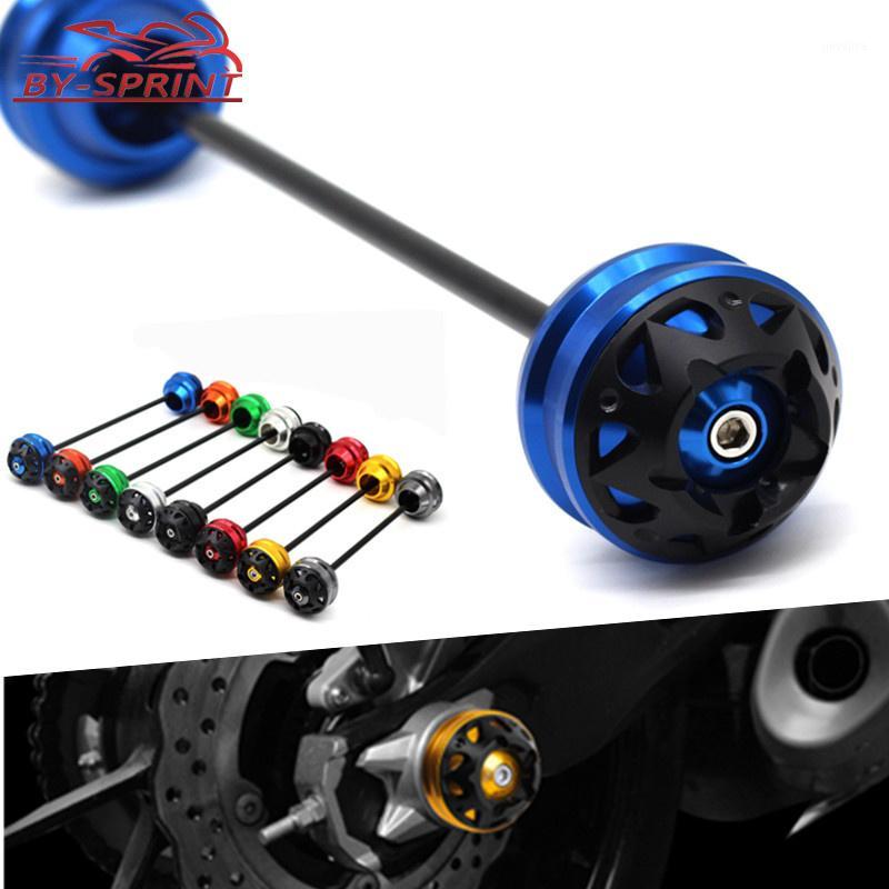 

For YZF-R1 YZF-R6 FZ1N FZ1S FZ1 FAZER Motorcycle CNC Front Axle Fork Wheel Protector Crash Sliders Falling Protection Pad Cap1