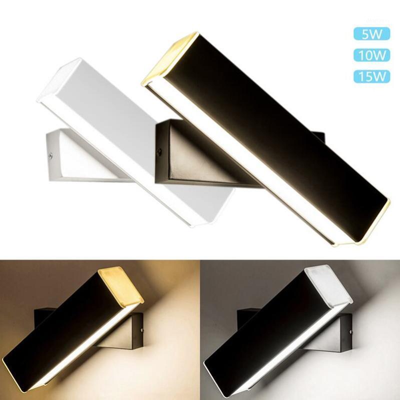 

5W/10W/15W Led Wall Lamp 360 degrees rotation Wall Mounted Sconce Lights lamp Decorative Living Room Bedroom Corridor Light1