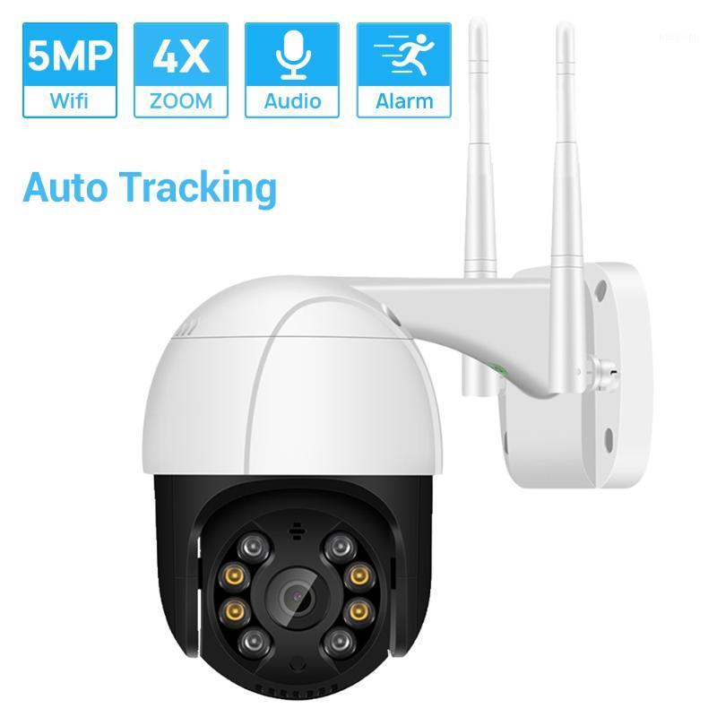 

5MP Mini Pan/Tilt Wifi Camera ONVIF Wireless IP Camera Auto Tracking AI Human Detection 4xDigital Zoom Waterproof ICSEE H.2651