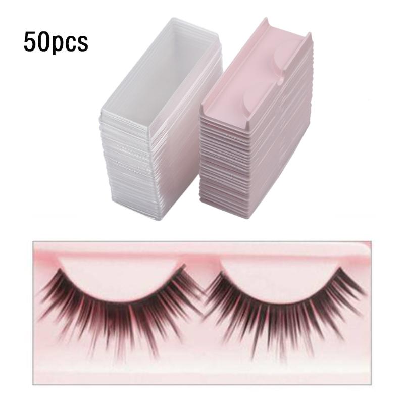 

50 Xfalse Eyelash Box Care Storage Case Box Container Holder Compartment Tool Diy Make Up Tools