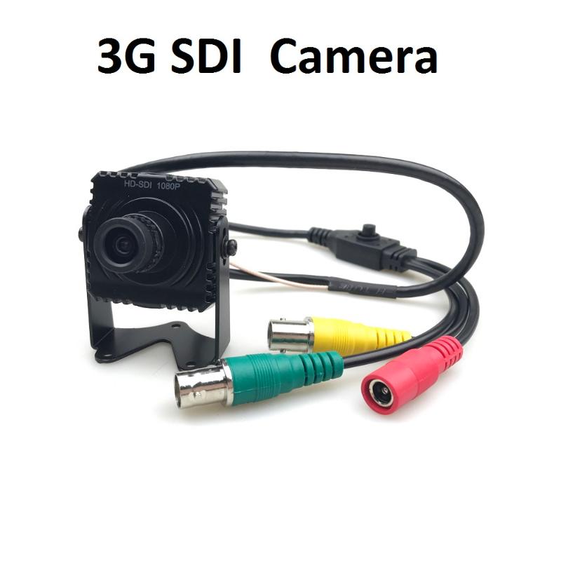 

CCTV 3G SDI 2.0MP 1080P 50i/60i 60fps/50fps Lens 3.6mmSecurity mini Box SDI Camera