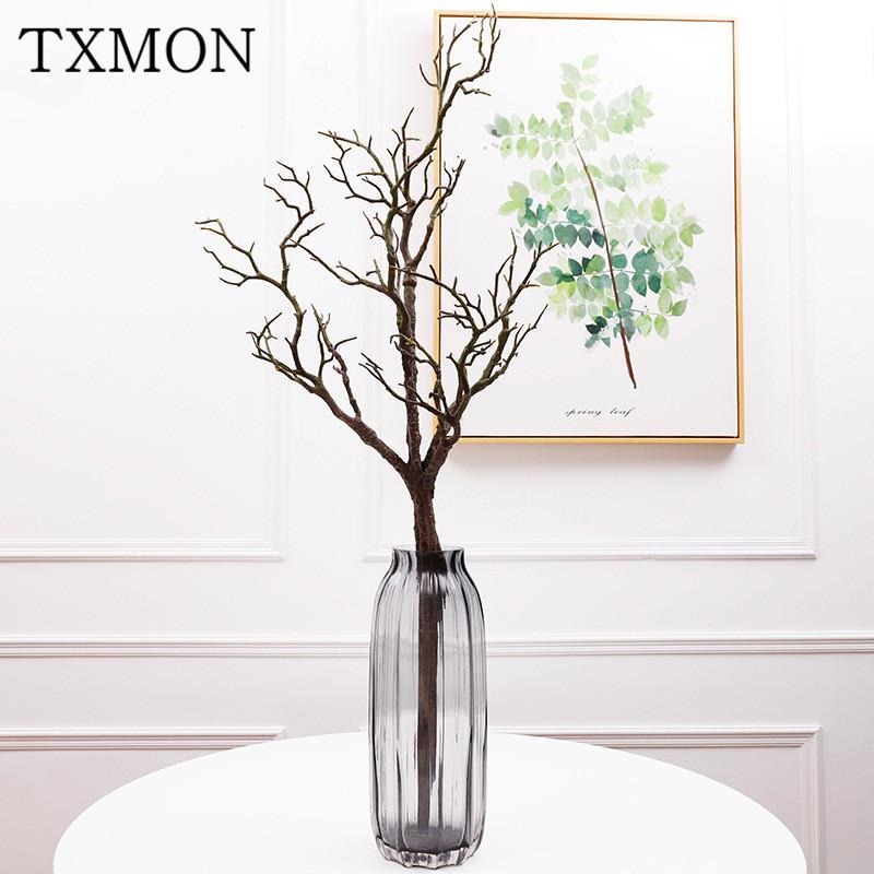 

10 heads foaming high simulation dry branches flower arrangement material feel branches simple modern floral home decorations