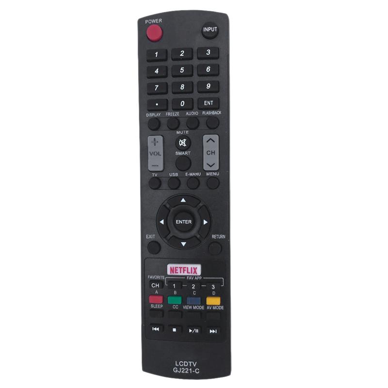 

Gj221-C Smart Remote Control for Sharp Led Tv Gj221-C Lc-43Le653U Lc-48Le653U Lc-55Le653U