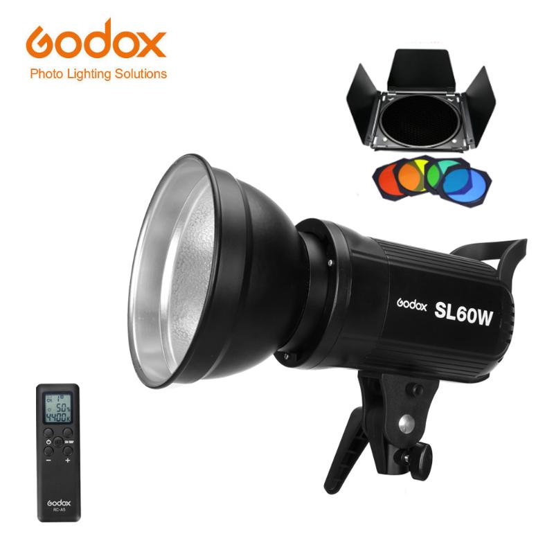 

Free DHL Godox LED Video Light SL-60W 5600K White Version Video Lamp SL Continuous Light Bowens Mount for Studio Recording
