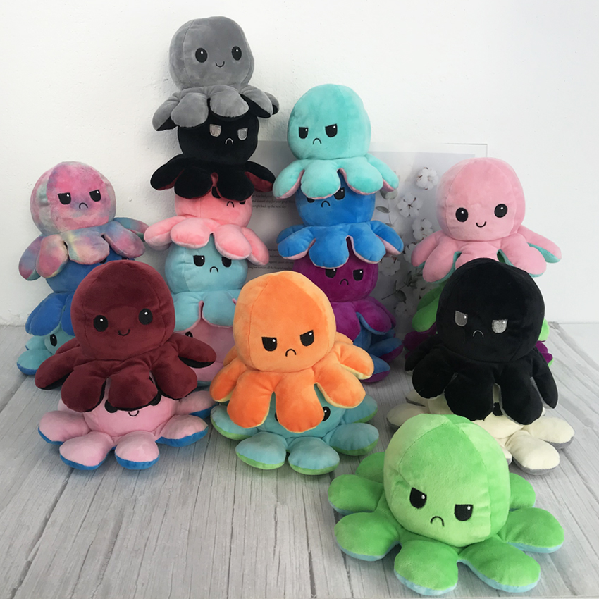 reversible octopus plush bulk