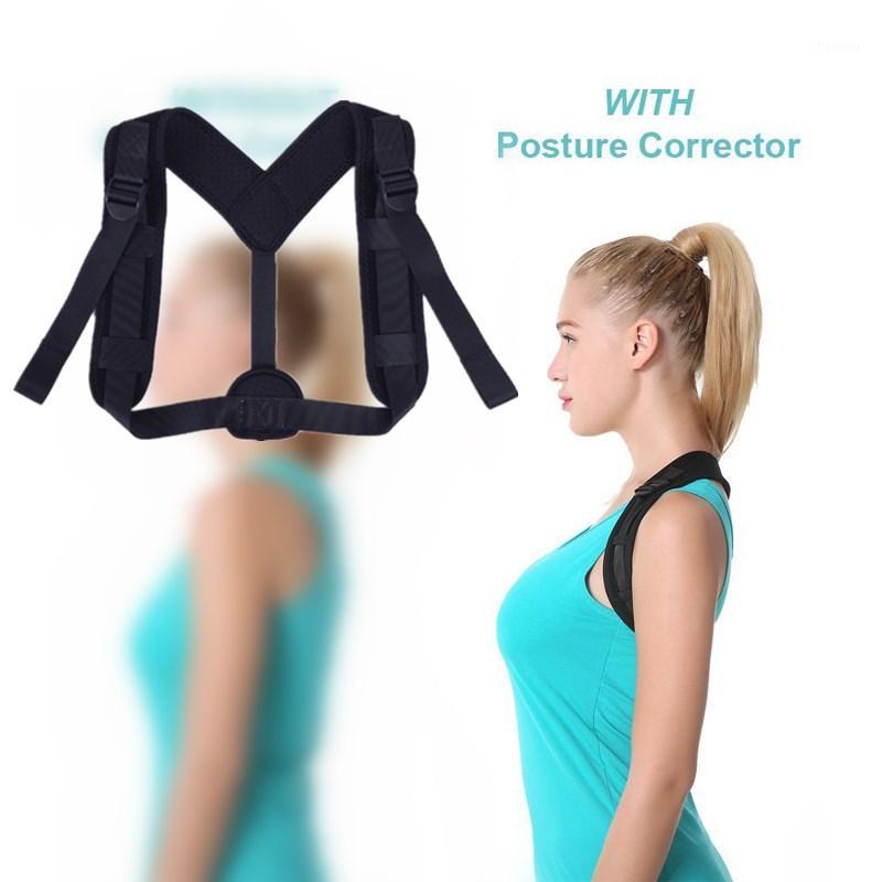 

Male Female Clavicle Posture Corrector Adult Children Back Support Belt Corset Orthopedic Brace Shoulder Corrector Dropshipping1, Black