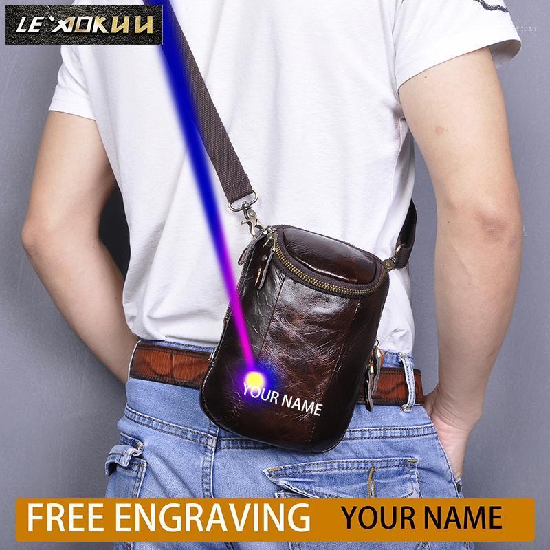 

Hot Sale Fashion Quality Leather Coffee Design Hook Fanny Waist Belt Bag Pack Messenger Bag Summer Phone Cigarette Case 611-25-c1, Black