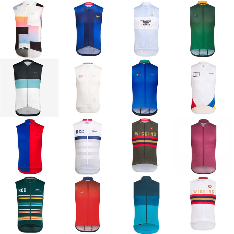 

Cycling Jerseys RAPHA team Cycling Vest Men Outdoor Sports Shirt Mtb Bicycle clothing bike sleeveless jersey cycle Gilet H042410, Black