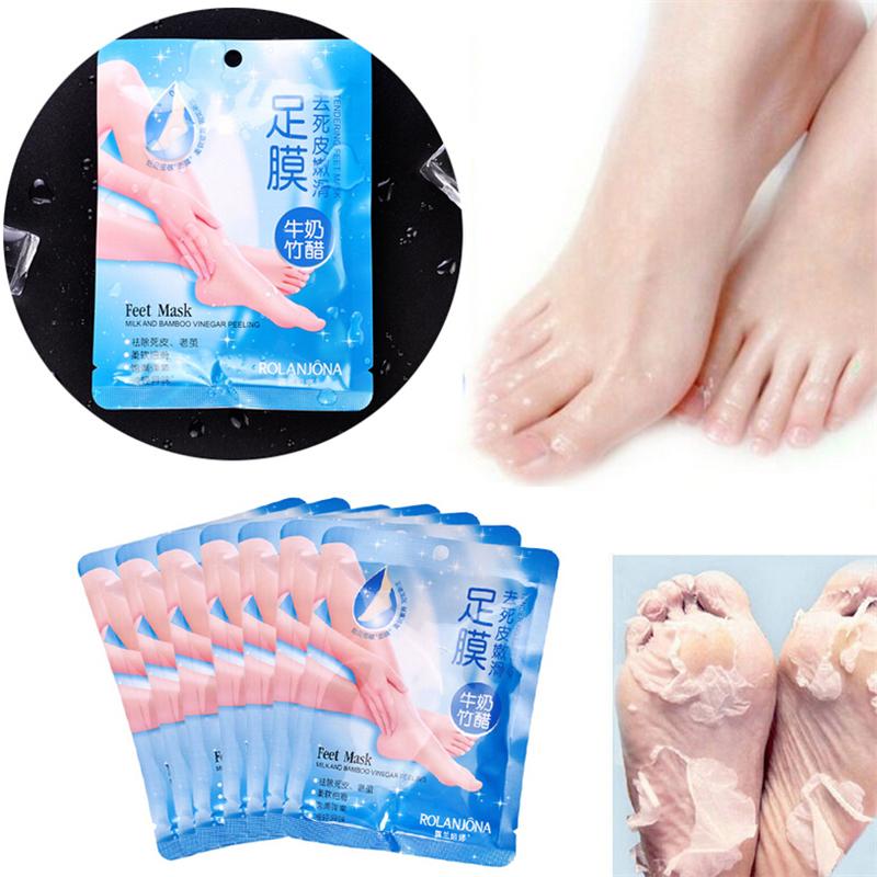 

Scrubs Body Treatments Feet Mask Milk And Bamboo Vinegar Peeling Tendering Feet Mask Remove Dead Skin