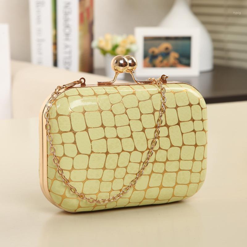 

2020 New Fashion Stone Grain Mini Evening Bag Chain Handbag Shoulder Bag1, Blue