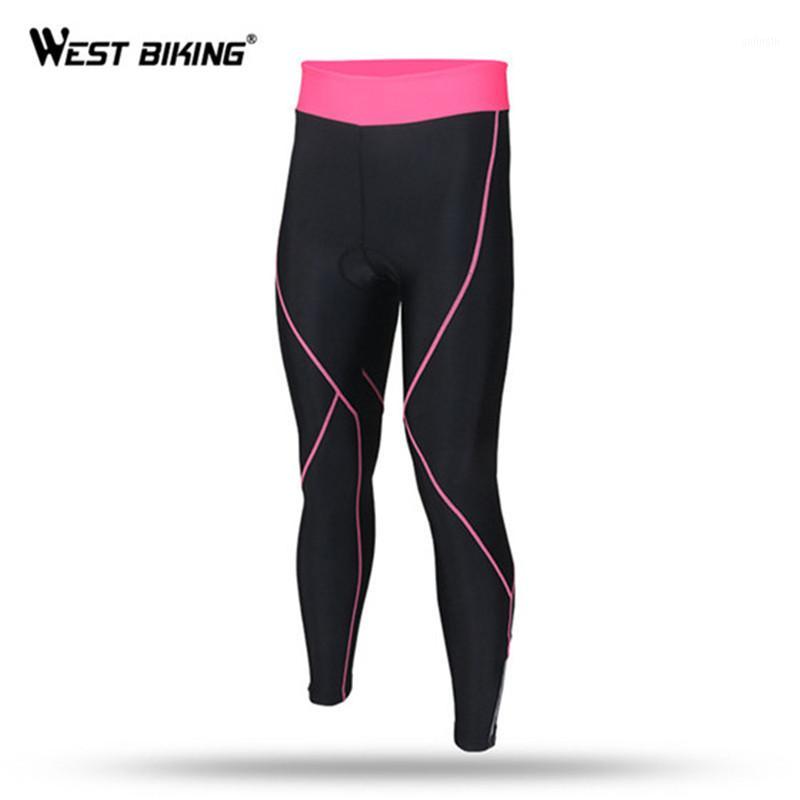 

WEST BIKING Bicycle Women Long Pant Bicycle Tight Leggings Cycling Riding Bike Breathable MTB Gel Pad Outdoor Sport Cycle Pant1, Green