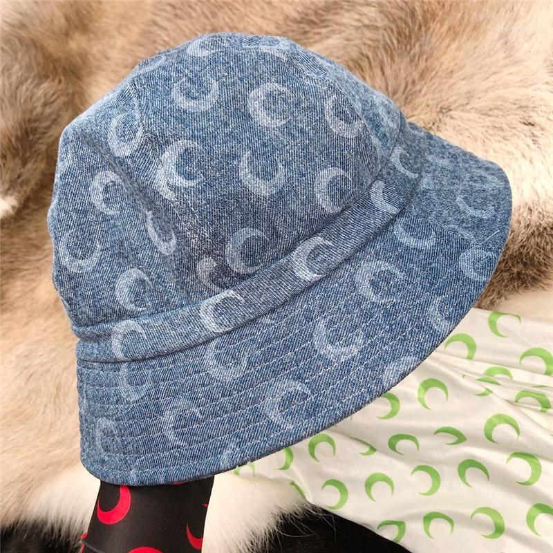 

Marine Serre Bucket Hats Half moon Men Women Skateboard Cap Marine Serre Bucket Hats1, Black