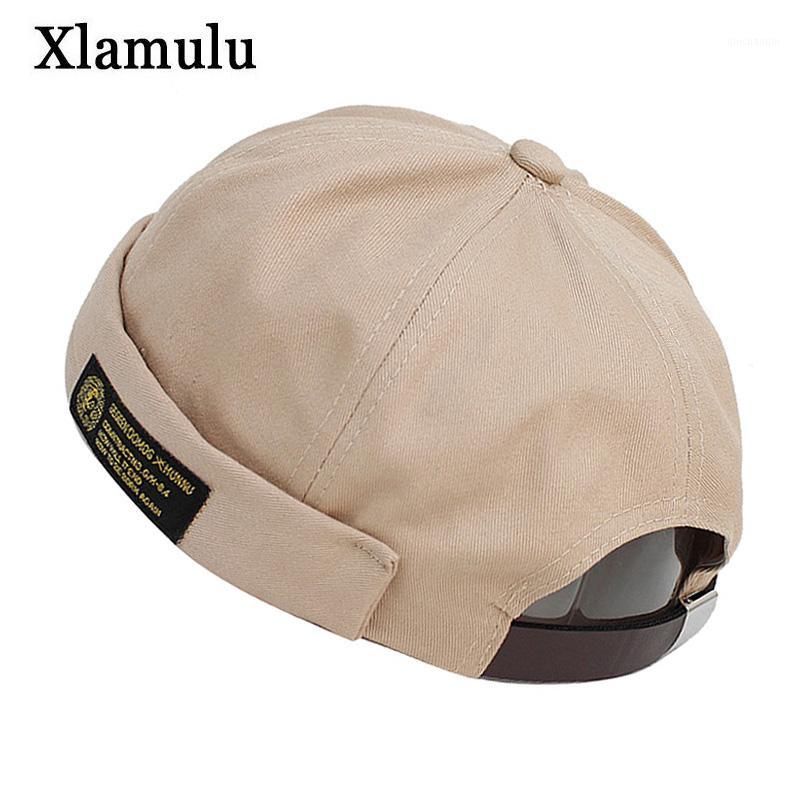 

Fashion Docker Cap Novelty Fold Skullcap Retro Sailor Cap Men Women Warm Bucket Brimless Hat Harajuku Winter Bonnet Dad1