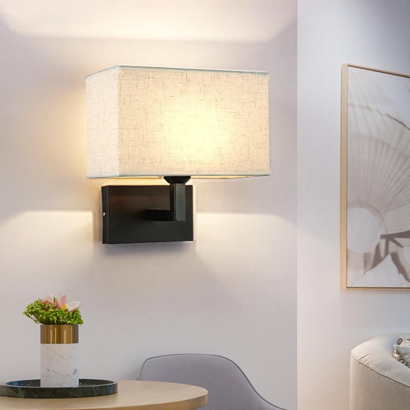 

loft vintage light gooseneck stone bed wall lamp crystal bedroom light aisle bedside corridor wall lamp home deco