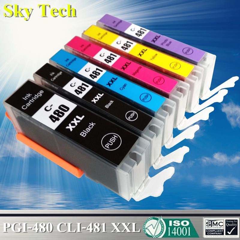 

Quality Compatible Ink Cartridges For PGI480 CLI481 PGI-480 CLI-481 , For Canon Pixma TS6140 TS8140 TS9140 TS704 TR7540 TR8540