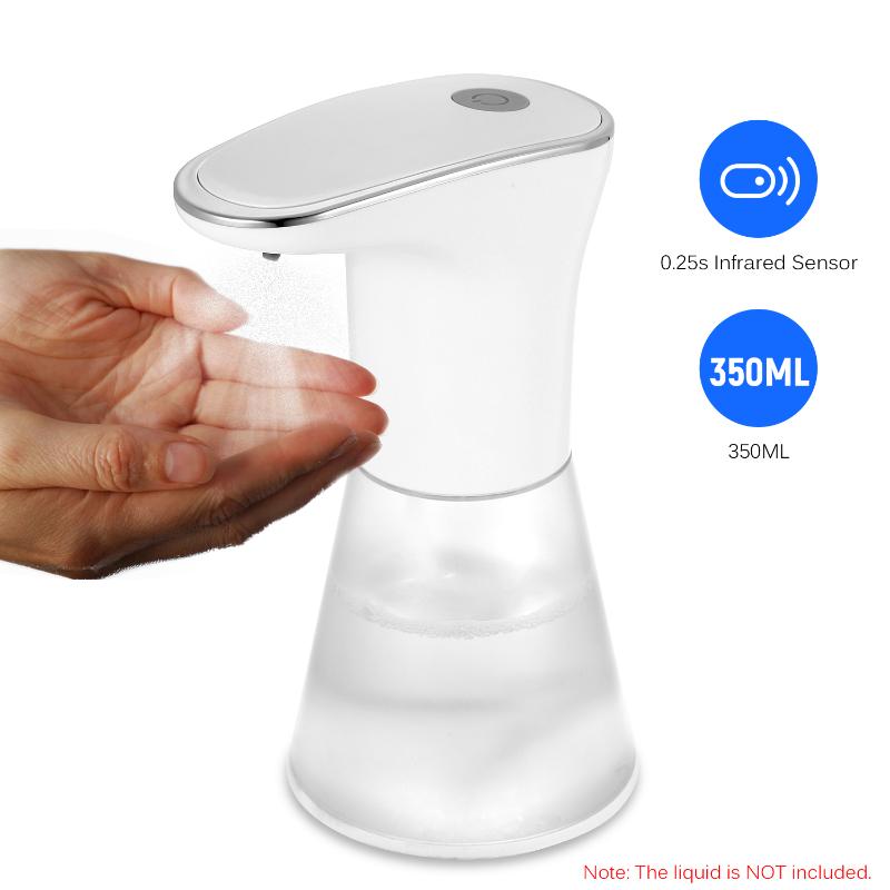 

Automatic Induction Alcohol Dispenser Touchless Mist Spray Automatic Sensor Household Hand Cleaner USB Induction Sprayer 350ml