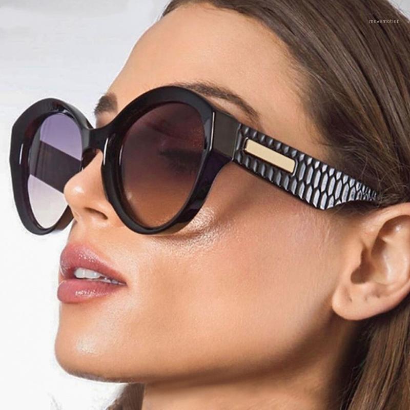 

2020 Vintage round frame sunglasses Women fashion glasses Luxury Shades Men UV400 Sun Glasses masculino/feminino1