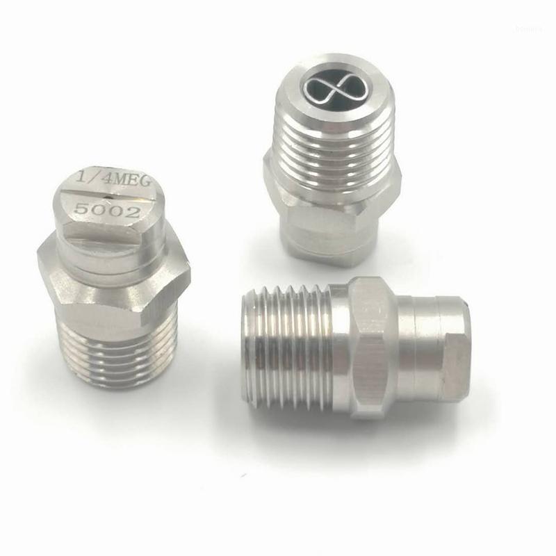 

1/4" MEG series nozzle, high pressure flat fan spraying systems nozzles, Vee jet cleaning fan nozzle for Road Sweeper1