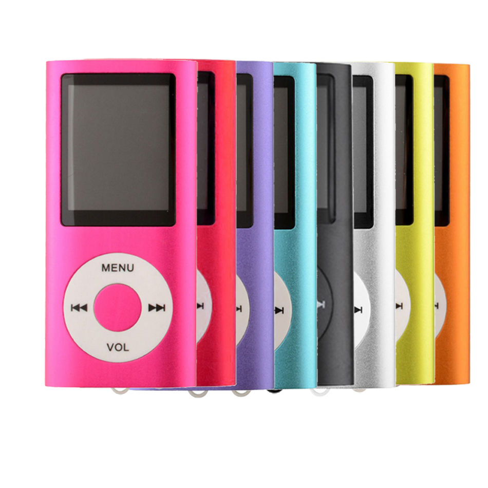 

NEW 4th Genera MP3 MP4 Player Slim 4TH 1.8"LCD Video Radio FM Player Support 4GB 8GB 16GB 32GB Micro SD TF Card Mp4