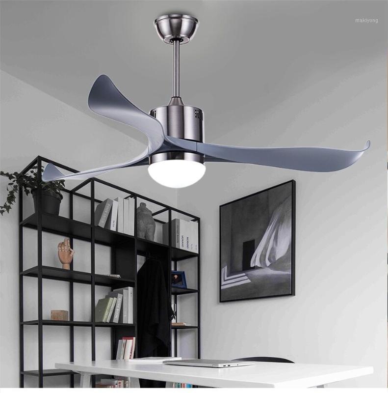 

Nordic fashion simplicity Ceiling Fan With Lights Remote Dimming Control Ventilador De Techo Fan LED Light Bedroom ceiling fans1