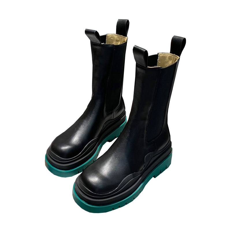 

Top Quality Fashion Winter Ankle Boots Presto Genuine Leather Martin Star Women Wedge Platform Shoes Woman Short Bottes Autumn Boots