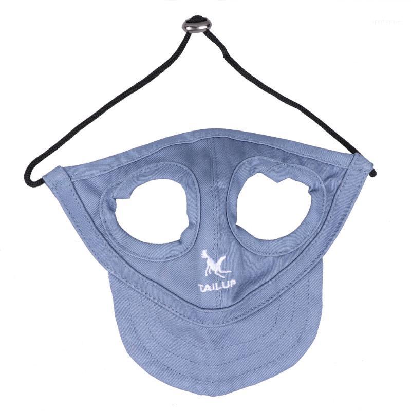 

Pet Travel Cap Simple Durable Pet Supplies Hat for Outdoor Walking (Pet Cap Pattern, Blue S)1