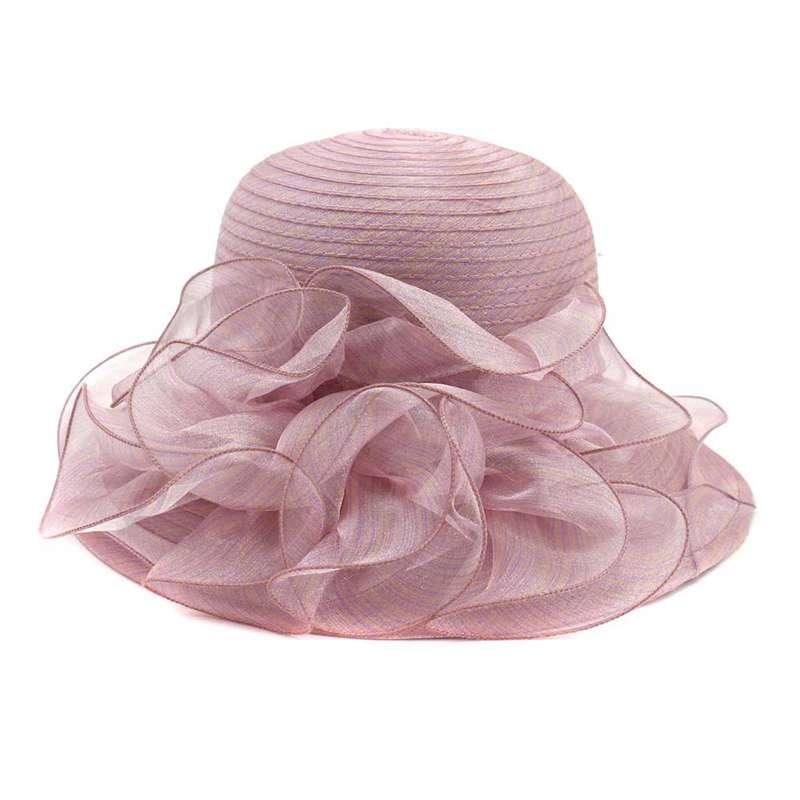 

WZCX 2020 Fashion New Irregular Mesh Casual Women'S Hat Tide Solid Color Breathable Summer Hat Beach, Picture color