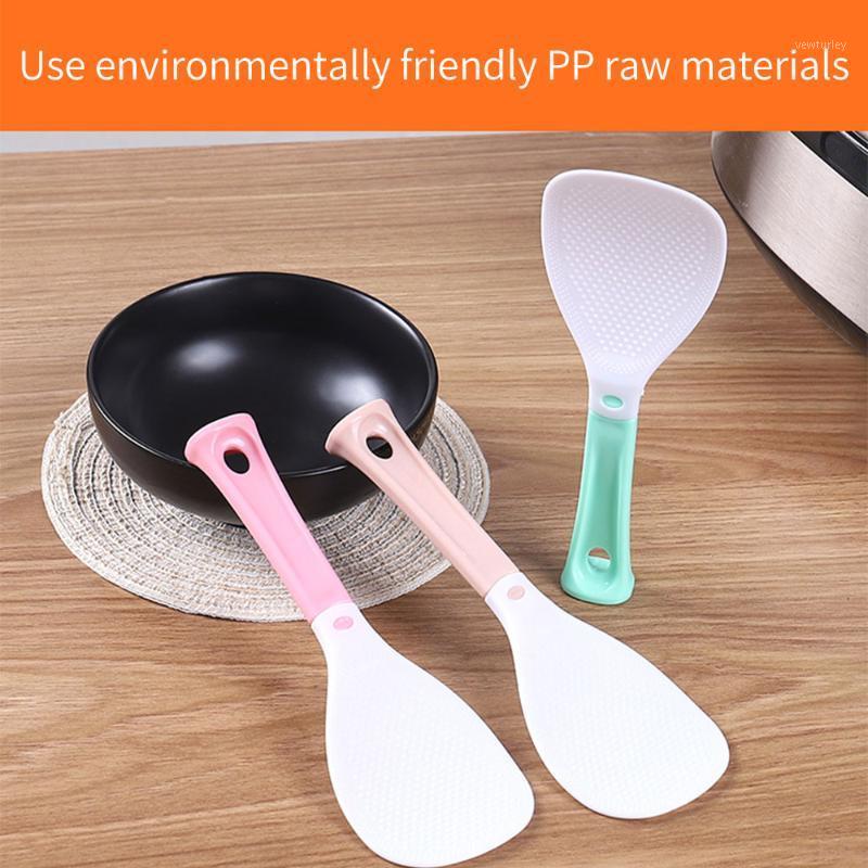 

Household non-stick rice shovel can stand upright rice serving spoon kitchen loose spoon cooker plastic for1