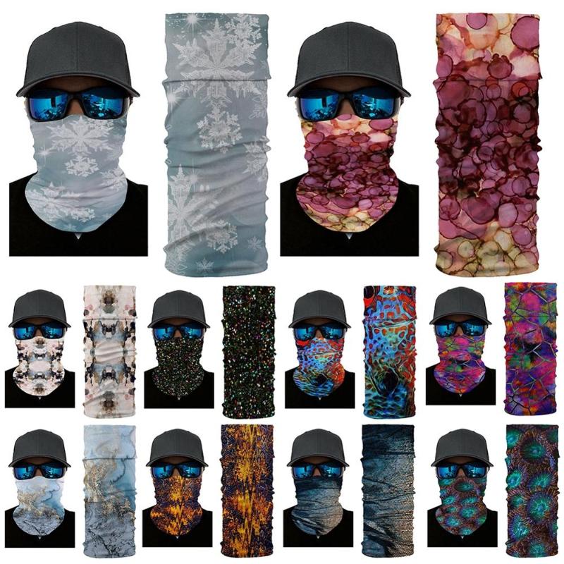 

New Dustproof Scarf Unisex Magic Tube Scarf Head Face Neck Multifunctional Fashion Simple Casual Style Fitness Band