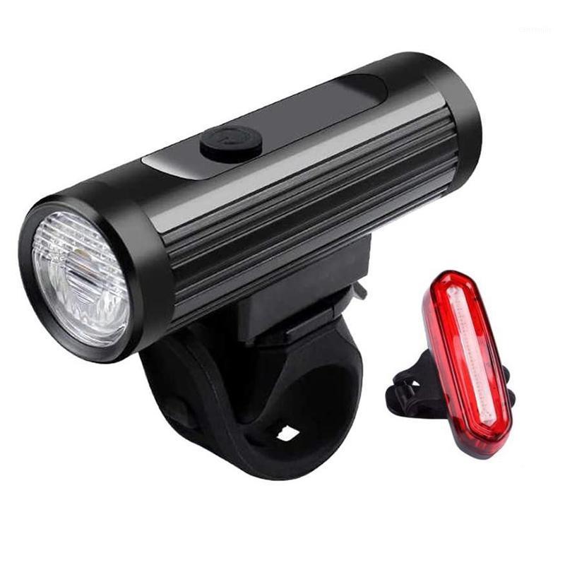 

Bicycle Light Set,LED Bicycle Lights Lamp Waterproof Front Light Rear 2500MAh 600Lumen for1